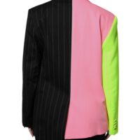 6729382.jpeg Dolce & Gabbana Mitmevärviline Patchwork kaabu-mantel