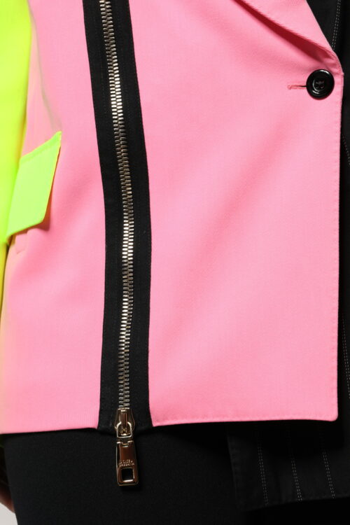 6729387.jpeg Dolce & Gabbana Mitmevärviline Patchwork kaabu-mantel