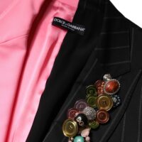 6729388.jpeg Dolce & Gabbana Mitmevärviline Patchwork kaabu-mantel