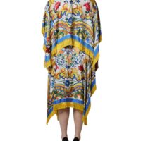 6729719.jpeg Dolce & Gabbana mitmevärviline Majolica kaftan maksikleit