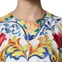 6729731.jpeg Dolce & Gabbana mitmevärviline Majolica kaftan maksikleit