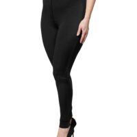 Dolce & Gabbana mustad kõrge vöökohaga slim fit püksid