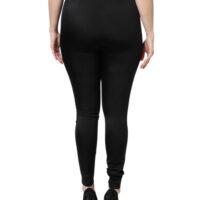 6732318.jpeg Dolce & Gabbana mustad kõrge vöökohaga slim fit püksid