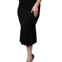 Dolce & Gabbana Must merineitsilõikega kõrge pihaosaga midiseelik