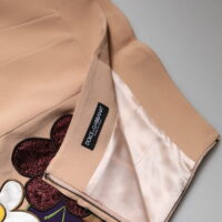 6757470.jpeg Dolce & Gabbana beež lilleline kõrge vöökohaga pliiatsseelik