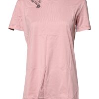 6758157-1.jpeg Dolce & Gabbana roosa logoprindiga T-särk