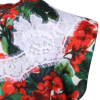 Dolce & Gabbana Multicolor lilleline varrukateta topp