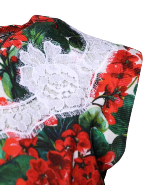 Dolce & Gabbana Multicolor lilleline varrukateta topp