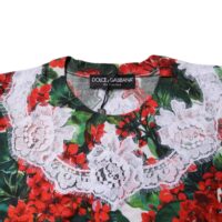 Dolce & Gabbana Multicolor lilleline varrukateta topp