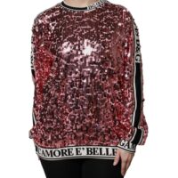 6759830.jpeg Dolce & Gabbana roosa DG Queen litritega pullover