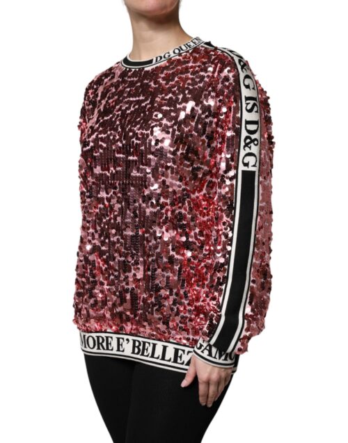6759831.jpeg Dolce & Gabbana roosa DG Queen litritega pullover