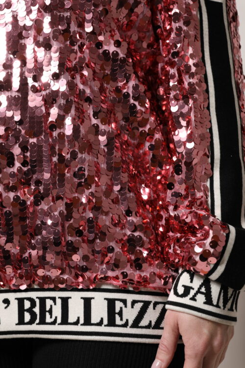 6759834.jpeg Dolce & Gabbana roosa DG Queen litritega pullover