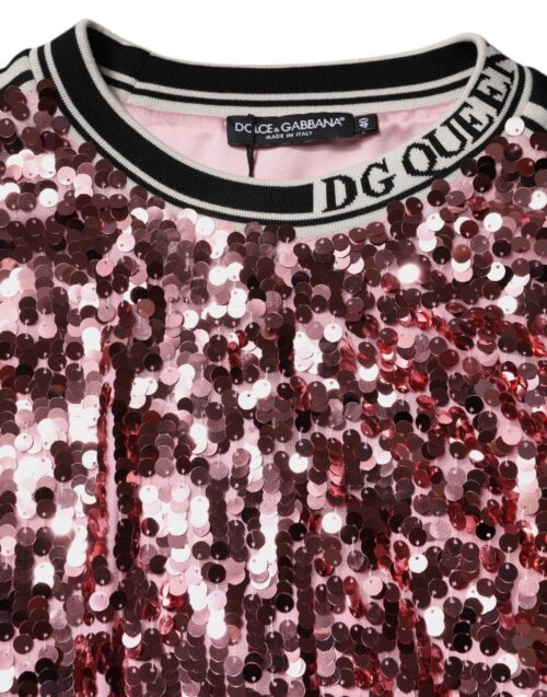 6759835.jpeg Dolce & Gabbana roosa DG Queen litritega pullover