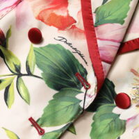 Dolce & Gabbana mitmevärviline lillemustriga kaherealine jakk