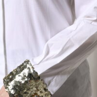 Dolce & Gabbana valge pikkade varrukatega särk litritega