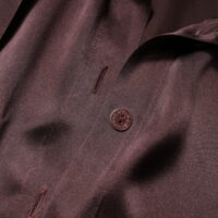 Dolce & Gabbana Pruun lipskraagiga pikkade varrukatega pluus