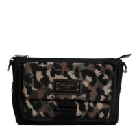 Dolce & Gabbana mitmevärviline leopardimustriga crossbody-kott