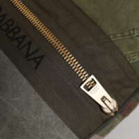 6785383.jpeg Dolce & Gabbana sõjaväeroheline patchwork-seljakott