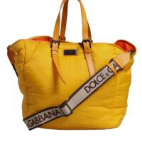 6785737.jpeg Dolce & Gabbana kollane-oranž logo plaadiga käe- ja õlakott