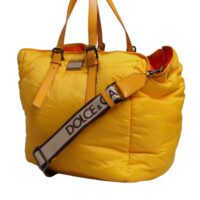 6785740.jpeg Dolce & Gabbana kollane-oranž logo plaadiga käe- ja õlakott