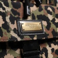 Dolce & Gabbana mitmevärviline leopardimustriga õlakott-bucket