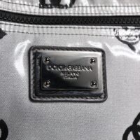 Dolce & Gabbana hall-must DG logo plaadiga seljakott