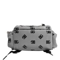 Dolce & Gabbana hall-must DG logo plaadiga seljakott