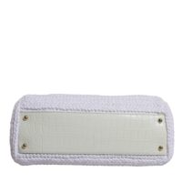 Dolce & Gabbana Valge Crossbody-kott pealt sangaga