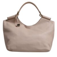 Dolce & Gabbana heleroosa tote-kott logoembleemiga