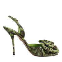 6816802.jpeg Dolce & Gabbana Rohelised püütonimustriga kontsaga sandaalid