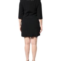 Dolce & Gabbana Must kristallidega minikleit ümara kaelusega