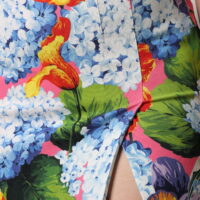 6856359.jpeg Dolce & Gabbana mitmevärviline lilleline kõrge vöökohaga midiseelik