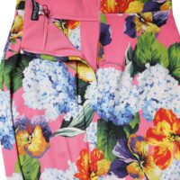 6856360.jpeg Dolce & Gabbana mitmevärviline lilleline kõrge vöökohaga midiseelik