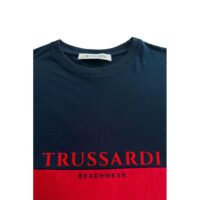 Trussardi Beachwear punane meeste T-särk