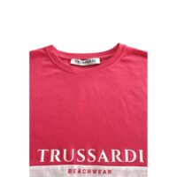Trussardi Beachwear valge meeste T-särk