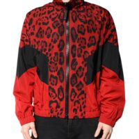 6907962.jpeg Dolce & Gabbana punane leopardimustriga bomber-jakk
