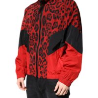 6907963.jpeg Dolce & Gabbana punane leopardimustriga bomber-jakk