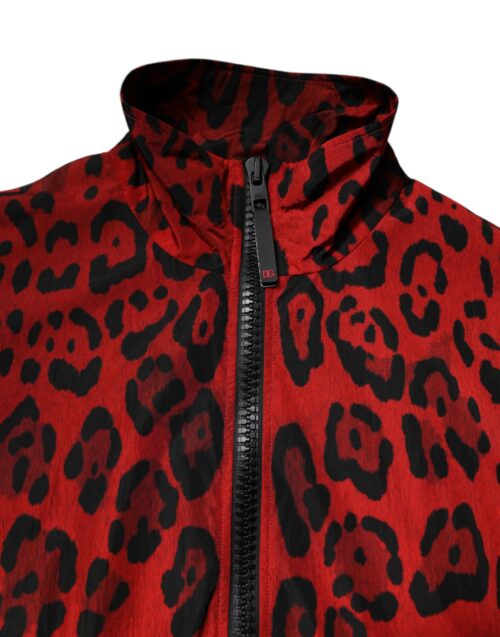 6907965.jpeg Dolce & Gabbana punane leopardimustriga bomber-jakk
