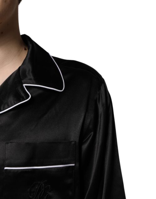 Dolce & Gabbana must pidžaamakomplekt