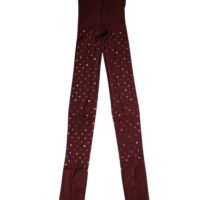 Dolce & Gabbana Maroon kristallidega sukkpüksid