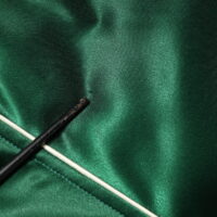 Dolce & Gabbana roheline lilleline DG logoga täislukuga bomberjakk