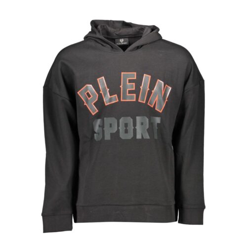 7109414.jpeg Plein Sport Black Cotton Men's Sweatshirt