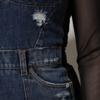 7116963.jpeg Dolce & Gabbana Must-sinine pikkade varrukatega minikleit