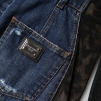 7116964.jpeg Dolce & Gabbana Must-sinine pikkade varrukatega minikleit