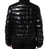 Dolce & Gabbana Must Logoembleemiga Täislukuga Puhvis Jope