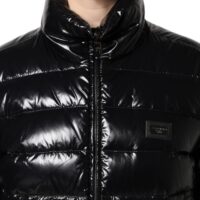 Dolce & Gabbana Must Logoembleemiga Täislukuga Puhvis Jope