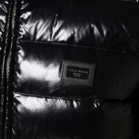 Dolce & Gabbana Must Logoembleemiga Täislukuga Puhvis Jope