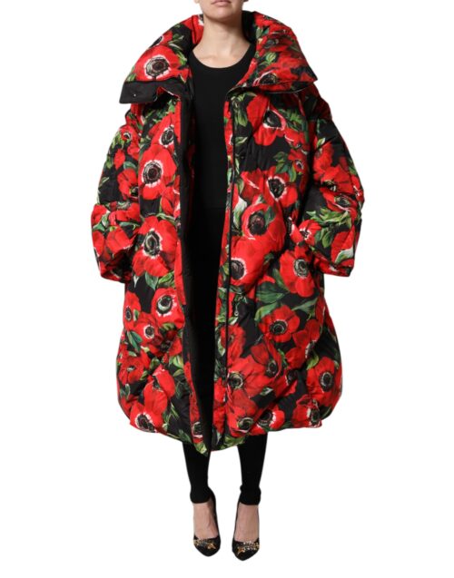 7124715.jpeg Dolce & Gabbana mitmevärviline lillemustriga vatijakk