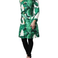 Dolce & Gabbana Mitmevärviline trentšmantel lehemustriga