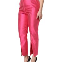 Dolce & Gabbana roosad kõrge vöökohaga kitsenevad püksid 9 Dolce & Gabbana roosad kõrge vöökohaga kitsenevad püksid